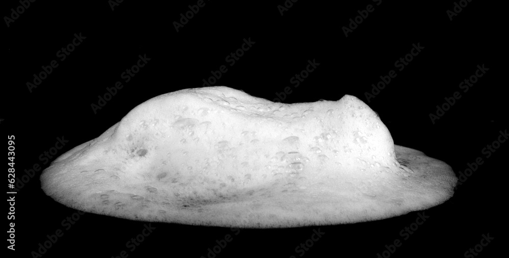 liquid white foam from soap or shampoo or shower gel Abstract soap bubbles. Set foam, soap bubble isolated on black, with clipping path texture and background.
liquid white foam from soap or shampoo or shower gel Abstract soap bubbles. Set foam, soap bubble isolated on black, with clipping path texture and background.