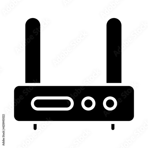 modem icon or logo isolated sign symbol vector illustration - high quality black style vector icons
