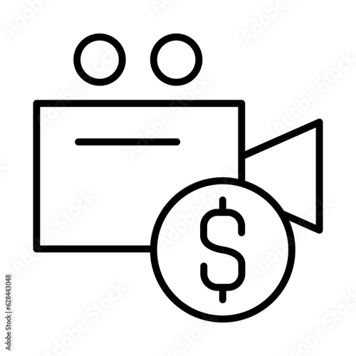 monetization icon or logo isolated sign symbol vector illustration - high quality black style vector icons