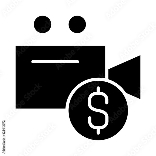 monetization icon or logo isolated sign symbol vector illustration - high quality black style vector icons