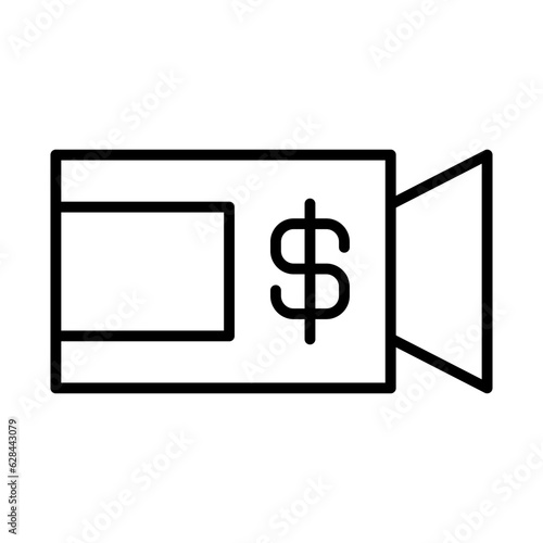 monetization icon or logo isolated sign symbol vector illustration - high quality black style vector icons