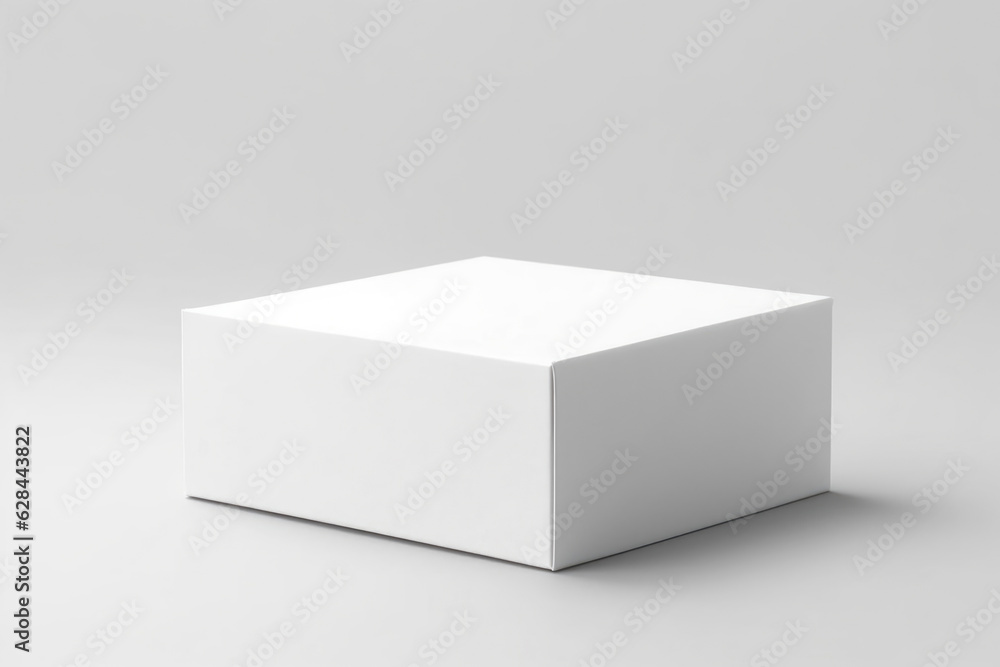 Sleek White Package Mockup Sleek White Package Mockup