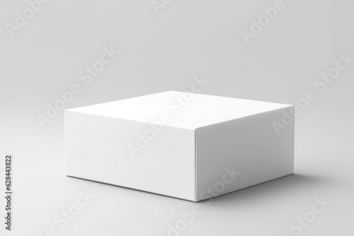 Sleek White Package Mockup © Andrii 