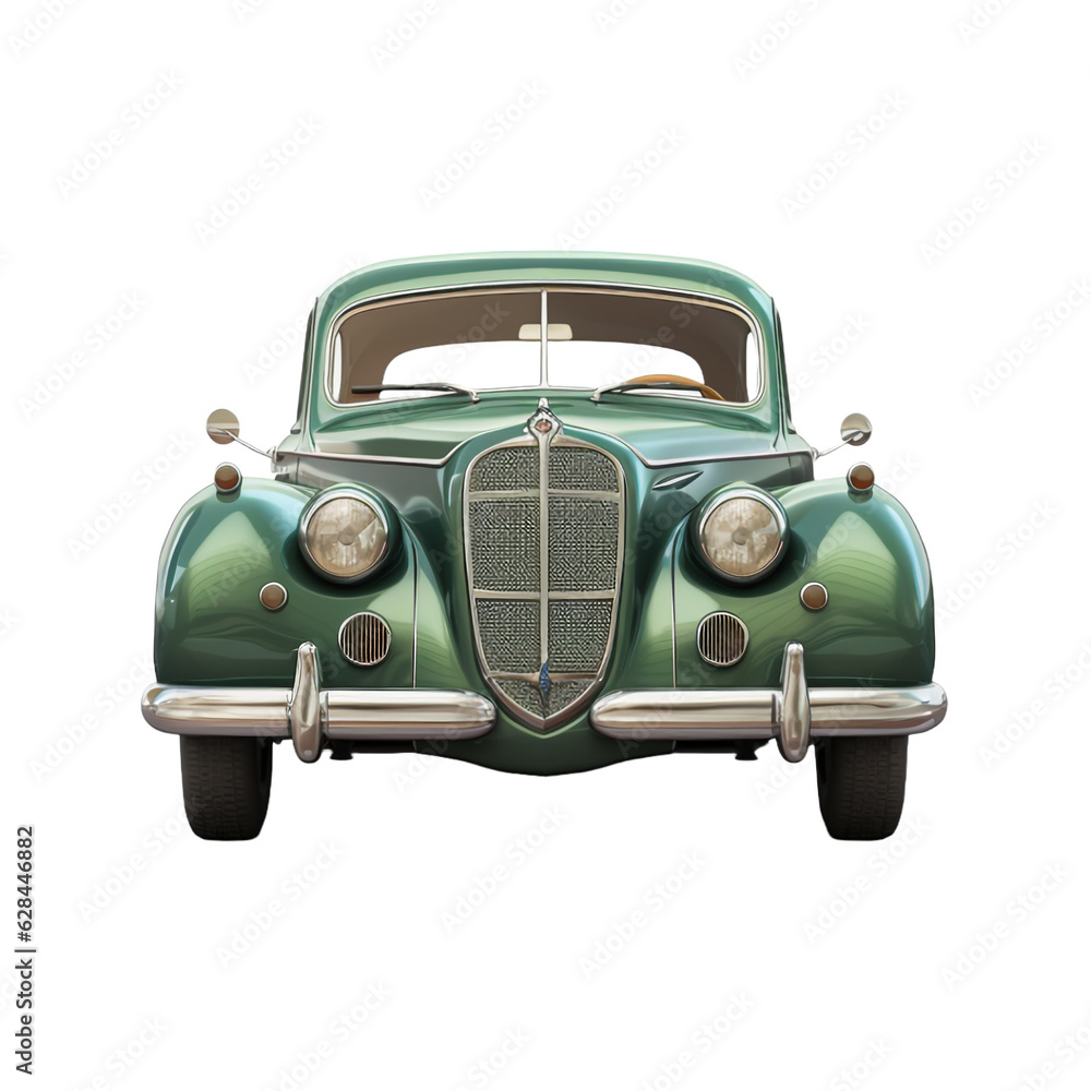 a classic car, Generative AI a classic car, Generative AI