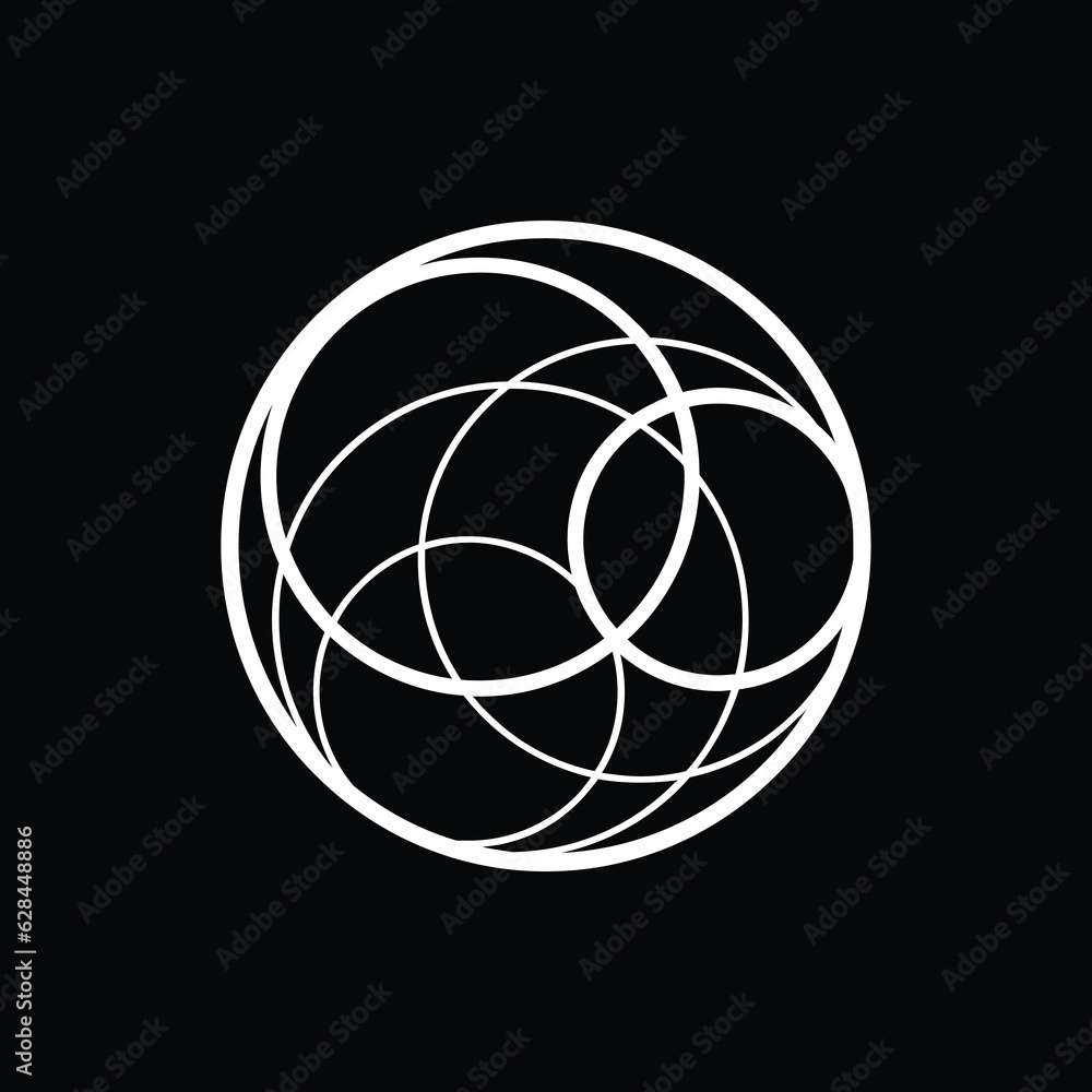 circle shape illustration vector circle shape illustration vector