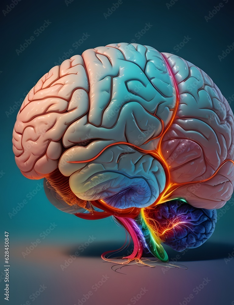 human brain model human brain model