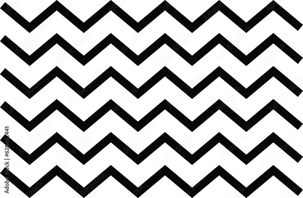 Zigzag icon vector isolated on white background . Zigzag wave icon Zigzag icon vector isolated on white background . Zigzag wave icon