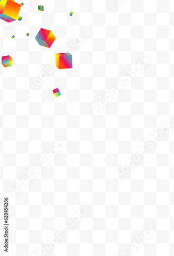 Rainbow Element Vector Transparent Background.