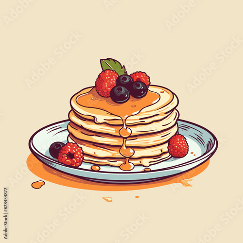 stack of pancakes