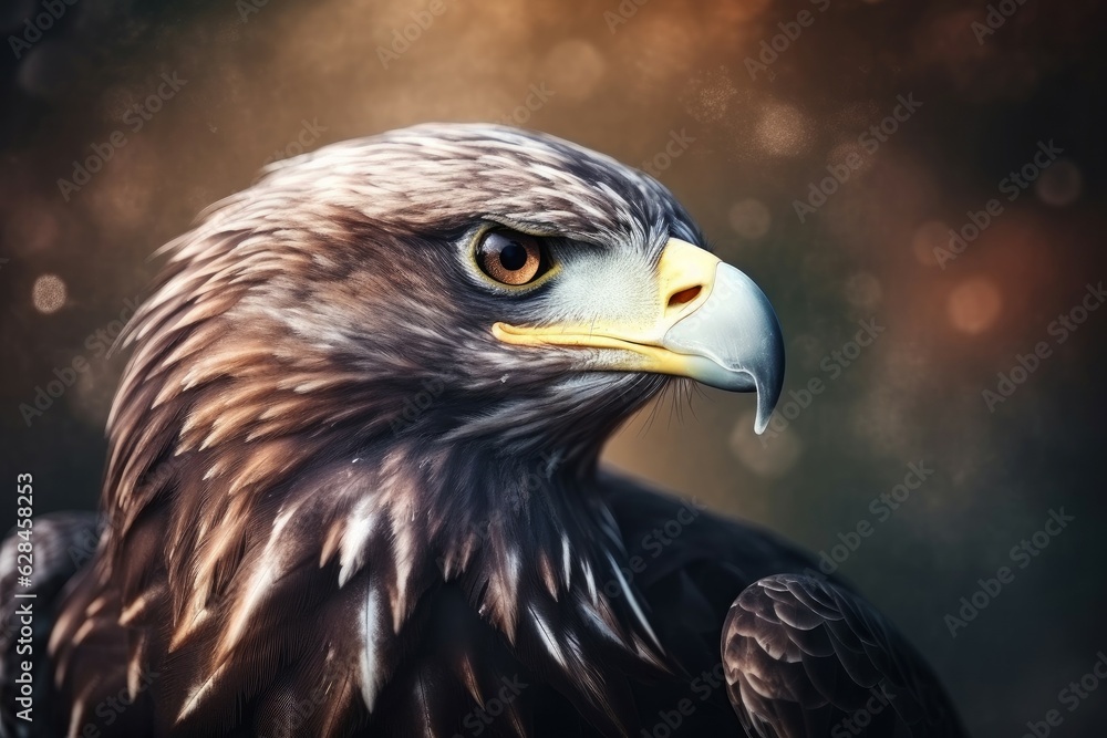 Eagle head nature. Generate Ai Eagle head nature. Generate Ai