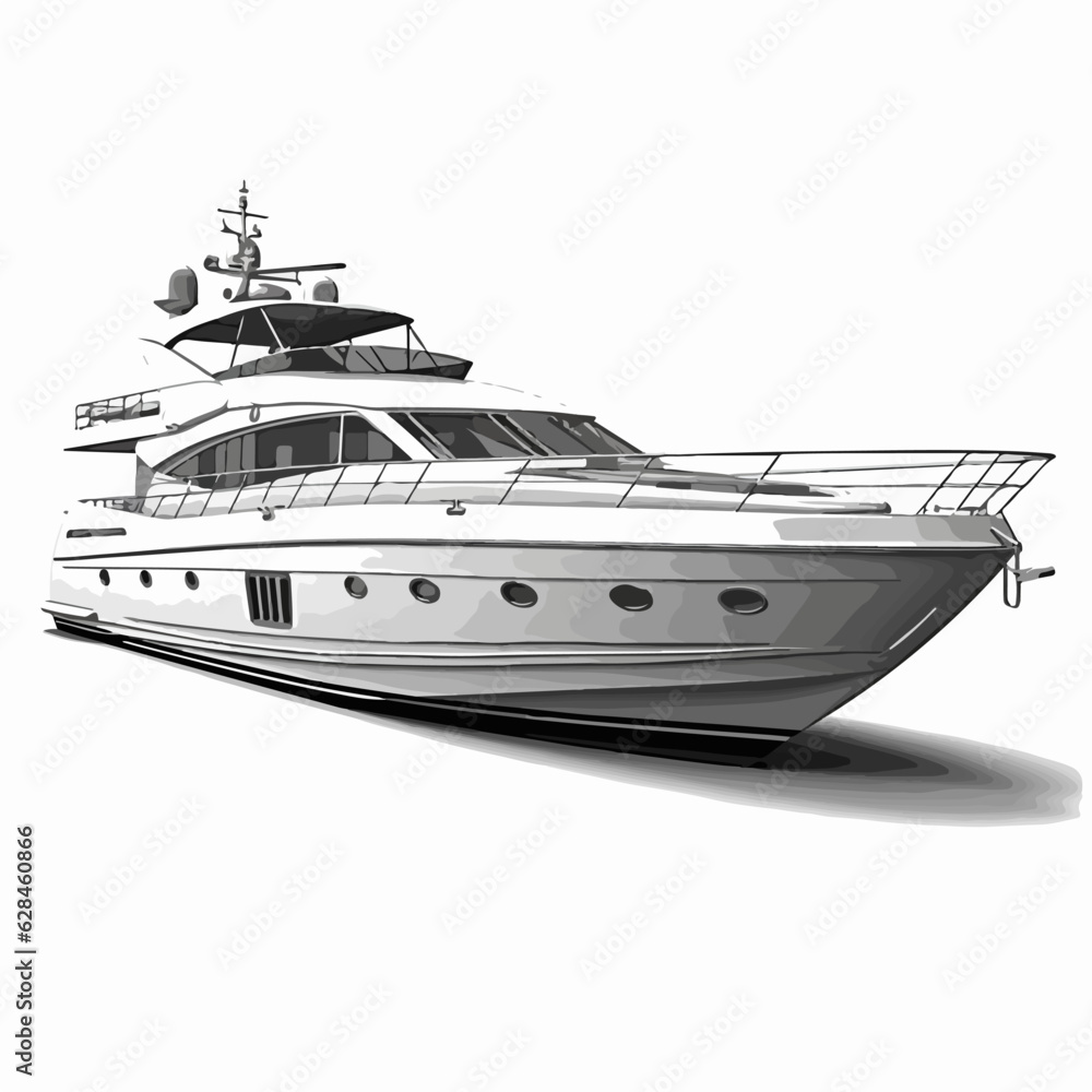 Yacht illustration