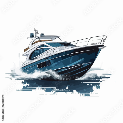 Yacht illustration