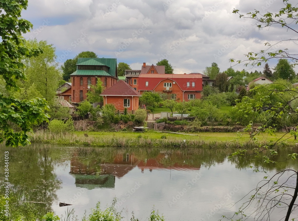 Obraz premium Village summer