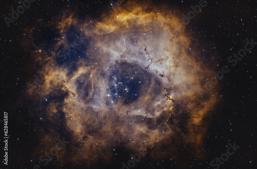Fototapeta Naklejka Na Ścianę i Meble -  Rosette nebula SHO