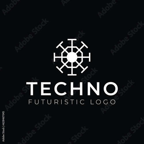 flower design fingers logo  F letter alphabet