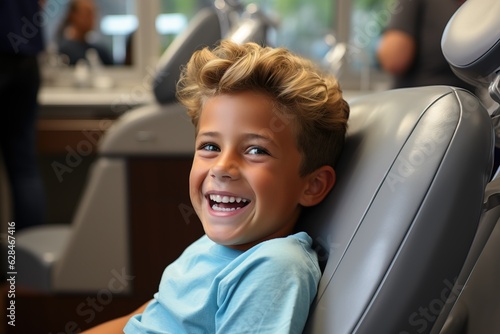 Kid on a dental appointment...