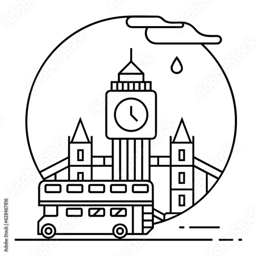 Bus transportation symbol icon vector image. Illustration of the silhouette bus transport public travel design image © Agus
