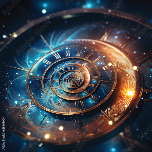 space of time dimension concept,universe,illusion,time theory.