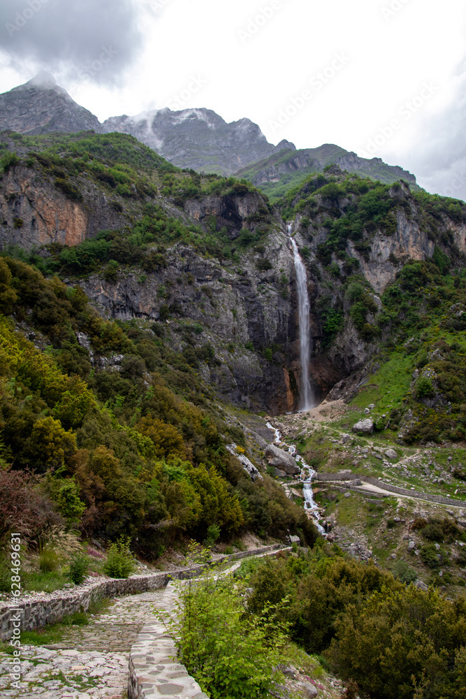 Tzoumerka Waterfall