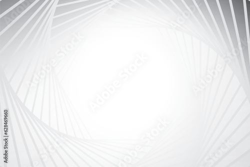 Abstract white and gray color background with modern striped lines. Vector illustration.