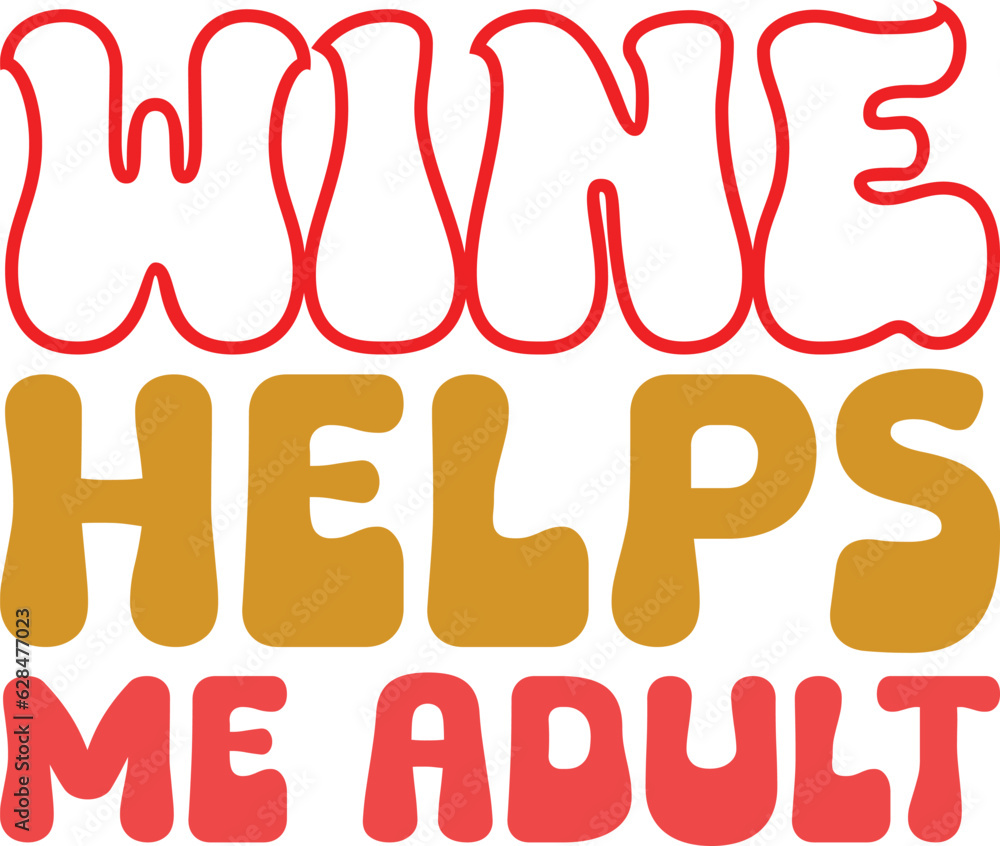 Wine retro svg design Wine retro svg design