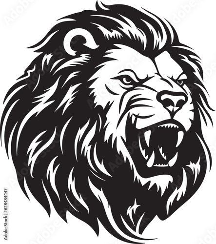 Lion Head Jungle Big Cat Animal
