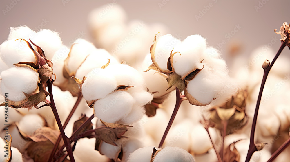 Blooming cotton illuminated by the sun. For backgrounds, covers, wallpapers and other projects. Blooming cotton illuminated by the sun. For backgrounds, covers, wallpapers and other projects.