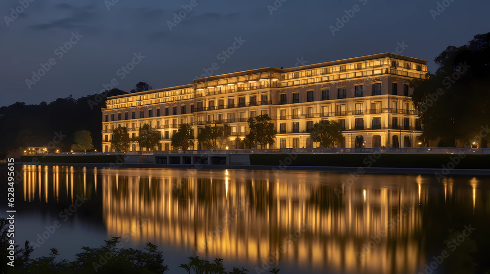 Naklejka premium elegance and luxury at the grand Elegant Hotel
