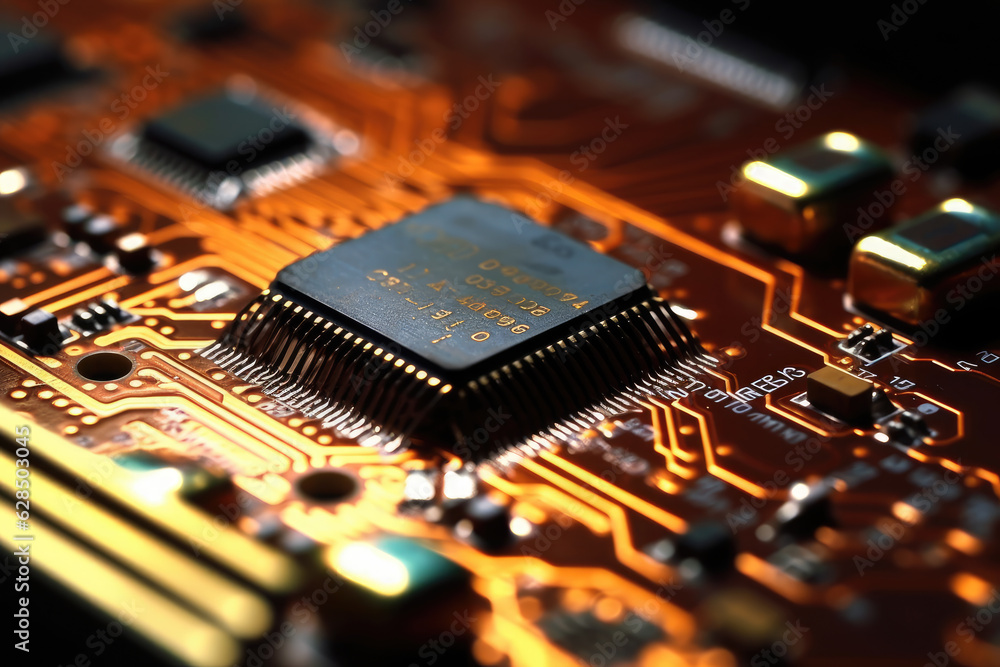 Selective focus of an electronic circuit that features an integrated circuit or processor of a sophisticated computer device Selective focus of an electronic circuit that features an integrated circuit or processor of a sophisticated computer device