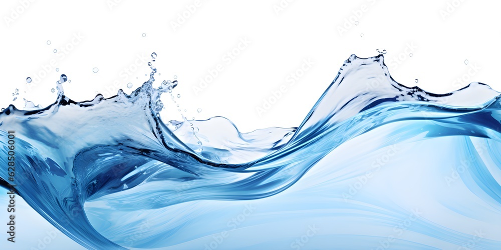 Water waves background created with Generative AI technology Water waves background created with Generative AI technology