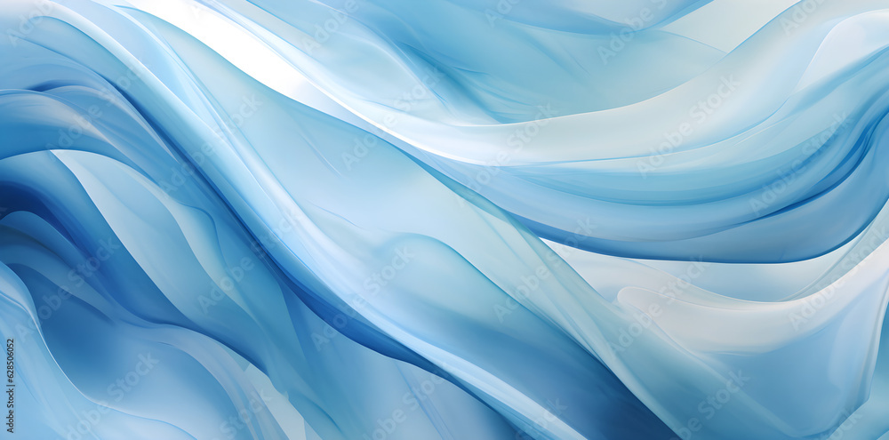 Obraz premium Water waves background created with Generative AI technology