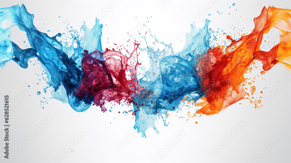 fire_and_water_splash_on_the_white_background fire_and_water_splash_on_the_white_background