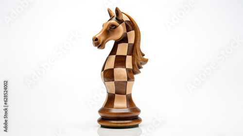 horse_chess_piece_on_white_background