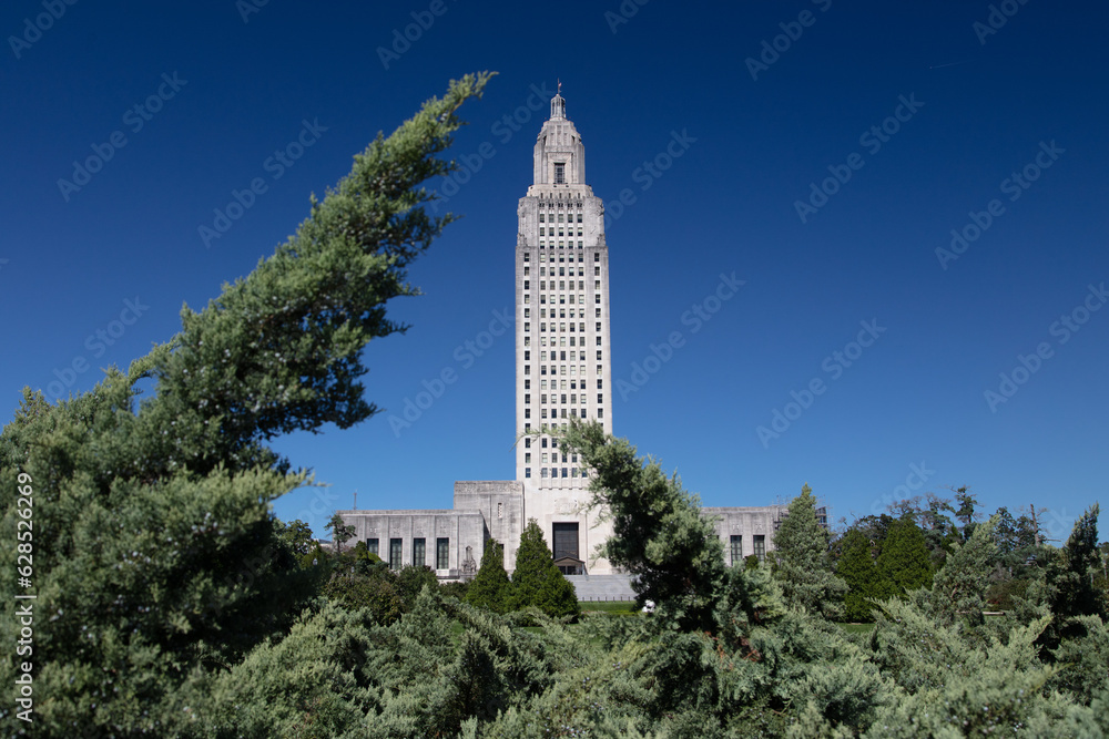 Louisiana state capitol building.