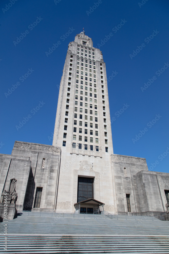 Louisiana state capitol building.