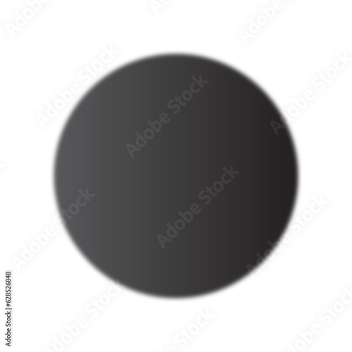 Black circle for your text 