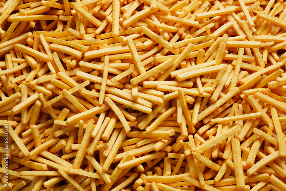 Delicious Crispy French Fries - Fast Food and Takeaway Conceptual Image. Delicious Crispy French Fries - Fast Food and Takeaway Conceptual Image.
