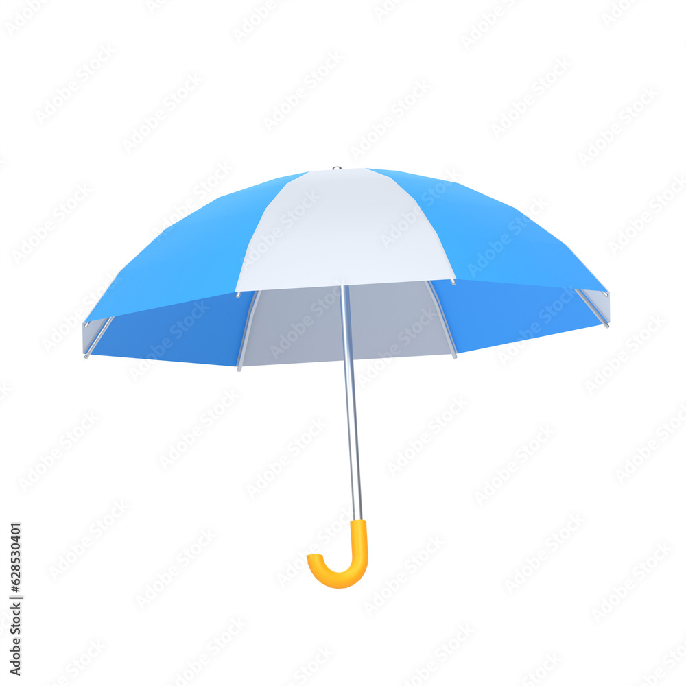 umbrella 3D Illustration Icon Pack