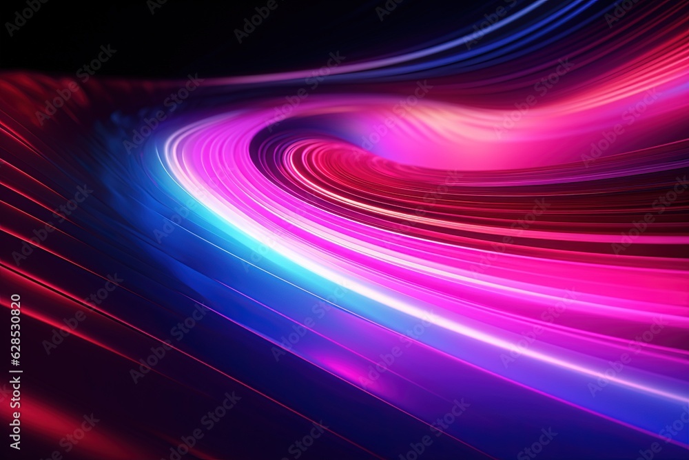 abstract futuristic background with pink blue glowing neon moving high speed wave lines and bokeh lights. Data transfer concept Fantastic wallpaper abstract futuristic background with pink blue glowing neon moving high speed wave lines and bokeh lights. Data transfer concept Fantastic wallpaper
