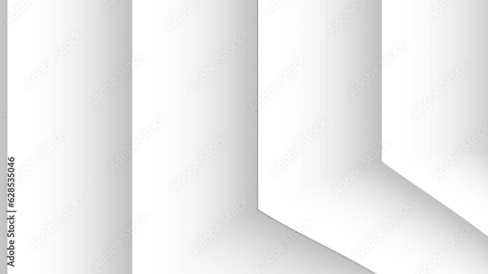 Abstract grey white hi-tech low poly corporate motion background. Seamless looping. Abstract grey white hi-tech low poly corporate motion background. Seamless looping.