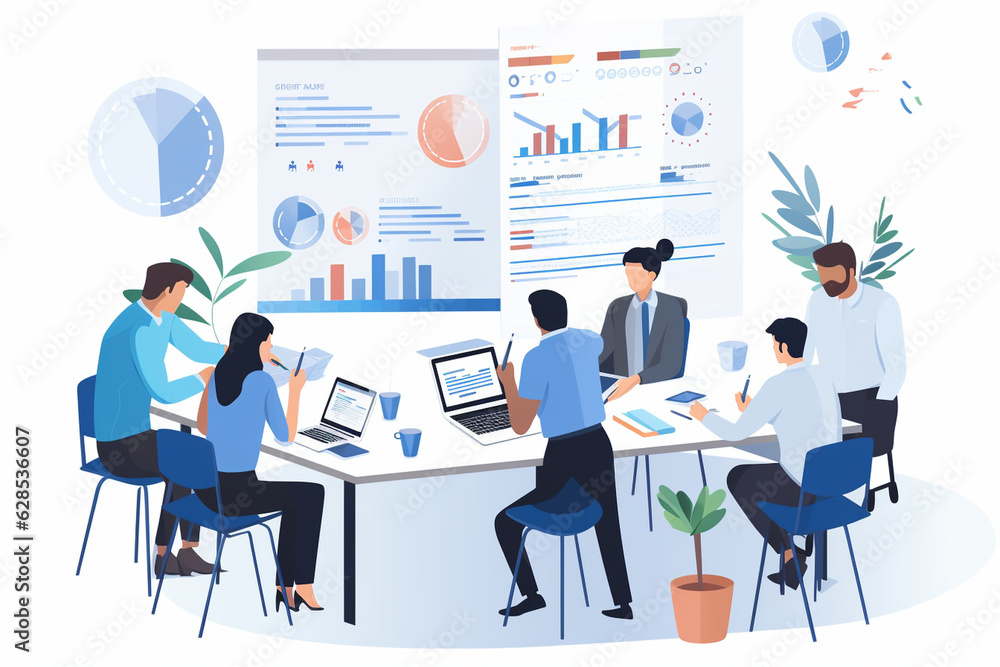 A goal-oriented business meeting, with participants aligning objectives and setting clear targets Generative AI A goal-oriented business meeting, with participants aligning objectives and setting clear targets Generative AI