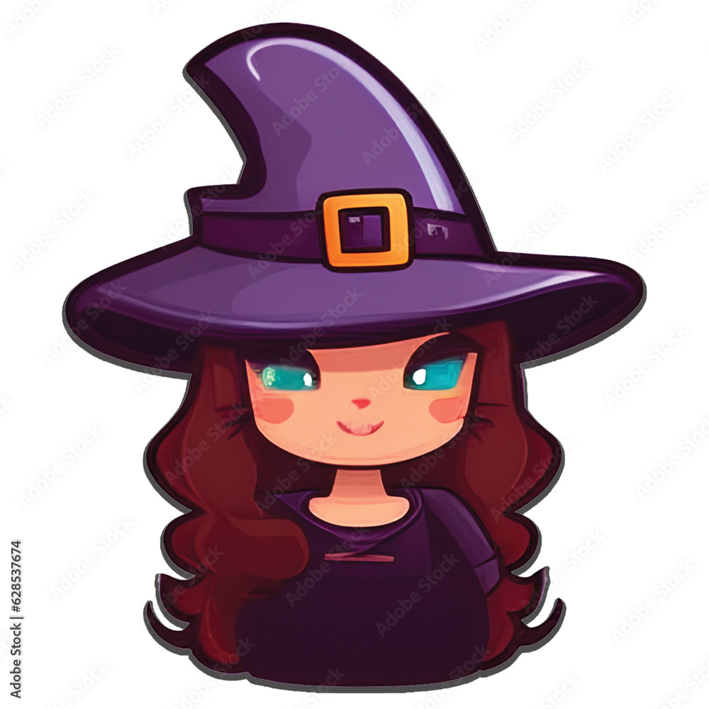 halloween witch, Generative Ai