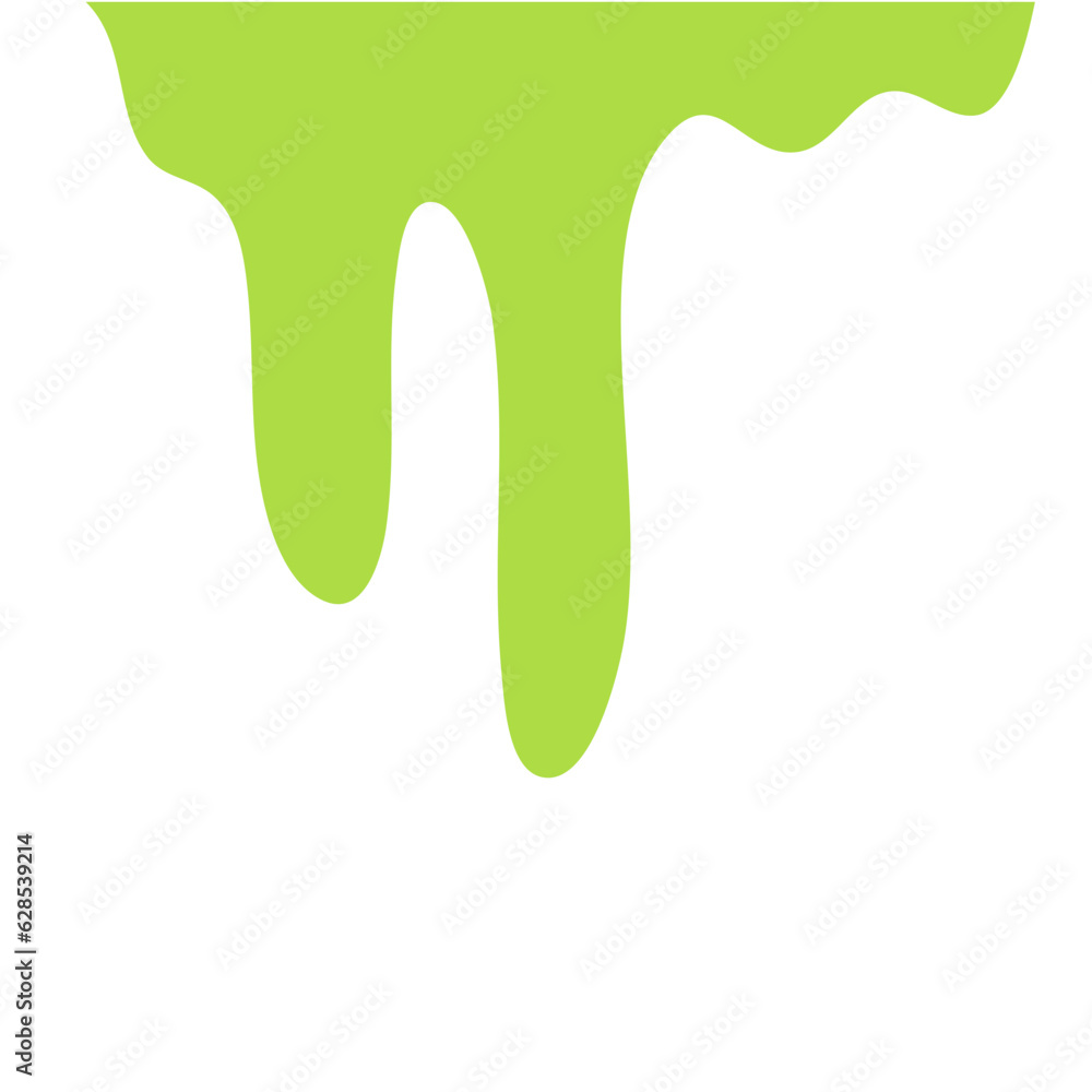 Halloween Liquid Toxic Slime Blob Illustration Halloween Liquid Toxic Slime Blob Illustration