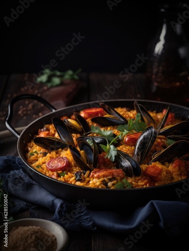Mouth-Watering Spanish Paella: Gourmet Delights for Food Lovers photo