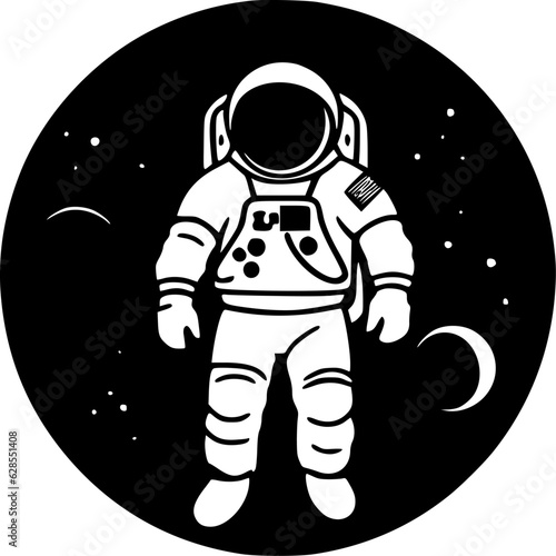 Astronaut - High Quality Vector Logo - Vector illustration ideal for T-shirt graphic