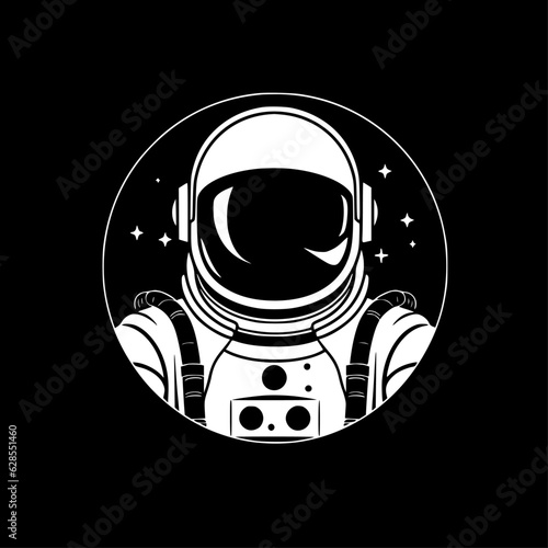 Astronaut - High Quality Vector Logo - Vector illustration ideal for T-shirt graphic