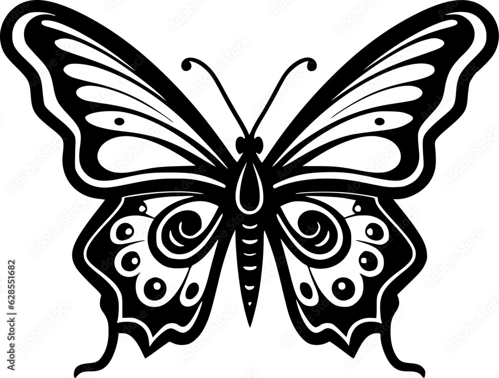 Butterfly | Minimalist and Simple Silhouette - Vector illustration Butterfly | Minimalist and Simple Silhouette - Vector illustration