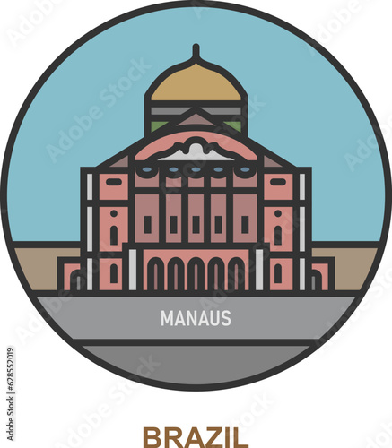 Manaus. Cities and towns in Brazil