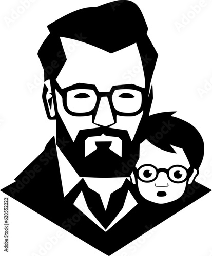Father - High Quality Vector Logo - Vector illustration ideal for T-shirt graphic