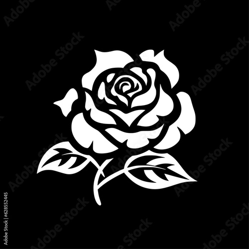 Wallpaper Mural Flower - Minimalist and Flat Logo - Vector illustration Torontodigital.ca
